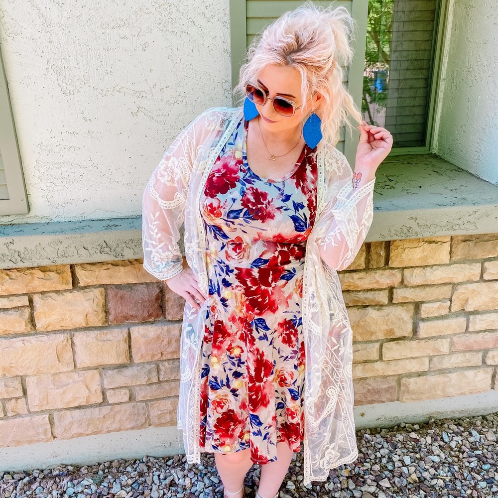 Sleeveless dress with POCKETS!!! 👗 LuLaRoe Nicki Dress 😍